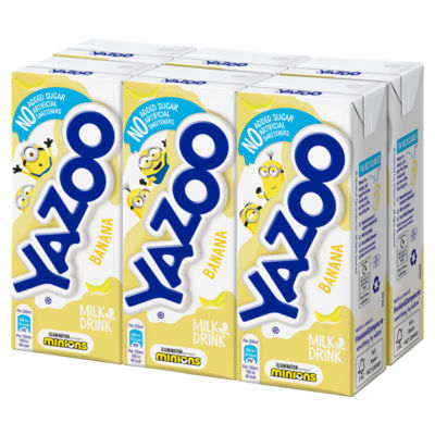 Yazoo banana milk drink 6 x 200ml (British brand)