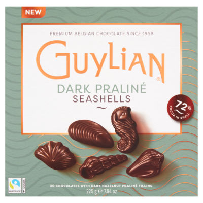Guylian 20 Dark Hazelnut Praline Belgian Chocolates 225g