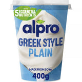 Alpro Greek Style Plain Dairy Free Yoghurt 400g - British product