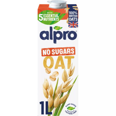 Alpro oat drink no sugar 1L - British product