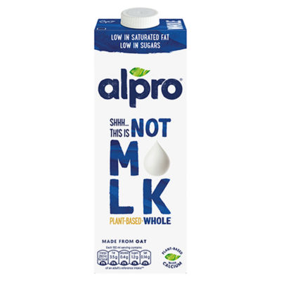 Alpro Plant-Based Whole Milk Milk Alternative 1L