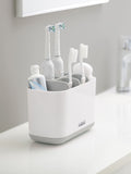 Joseph® Joseph Grey EasyStore Large White And Grey Toothbrush Tidy