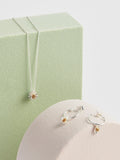 Estella Bartlett silver wildflower necklace - British product