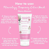 Umberto Giannini Flowerology Temporary Colour Mask - Cherry Blossom   200ml GOODS M&S   
