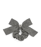 Self-Portrait Kids Wool-Blend Check Hair Bow