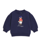 Ralph Lauren Polo Bear sweatshirt for infants 3-24 months, imported from the UK