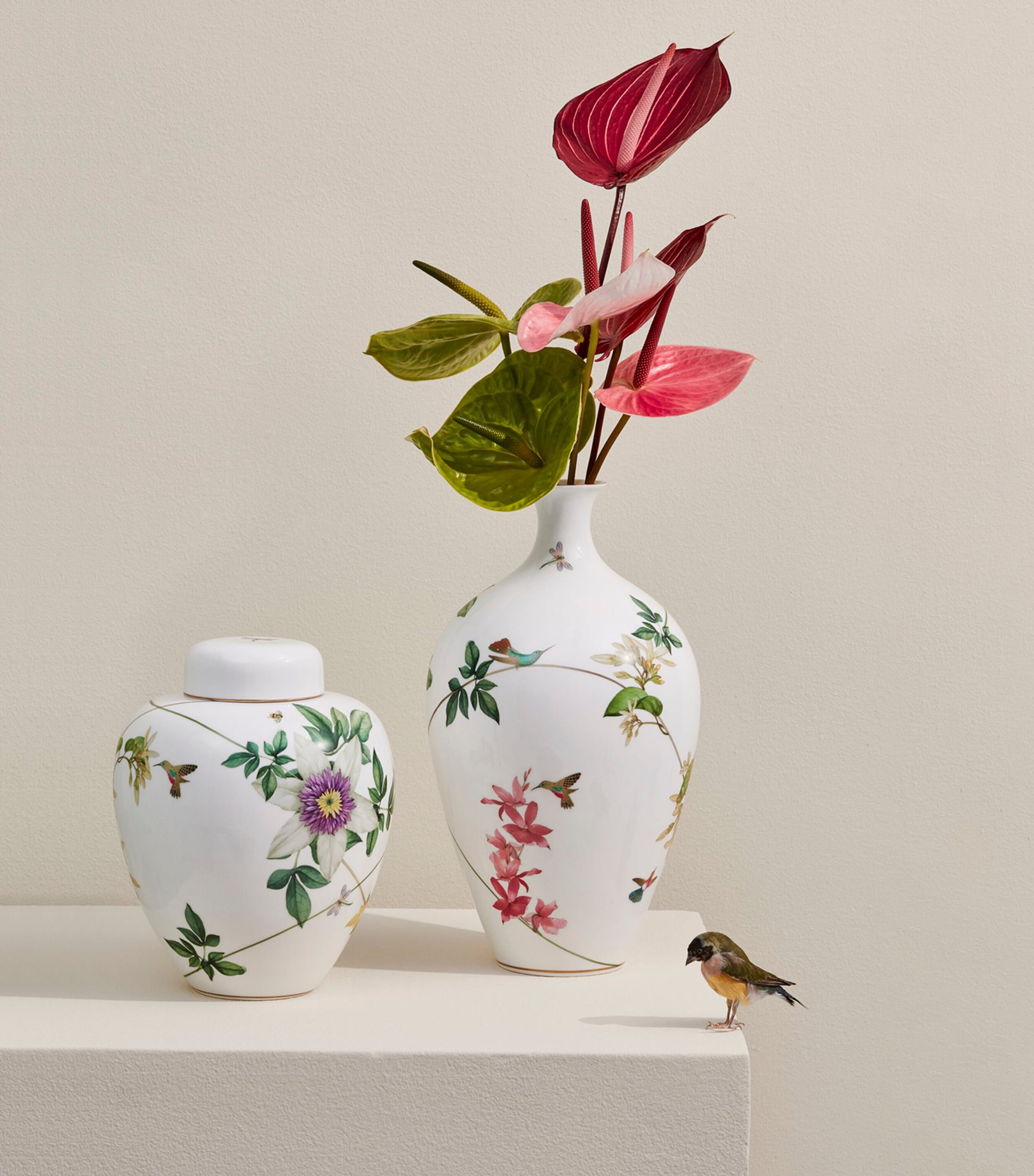 Wedgwood Hummingbird Vase (35cm)
