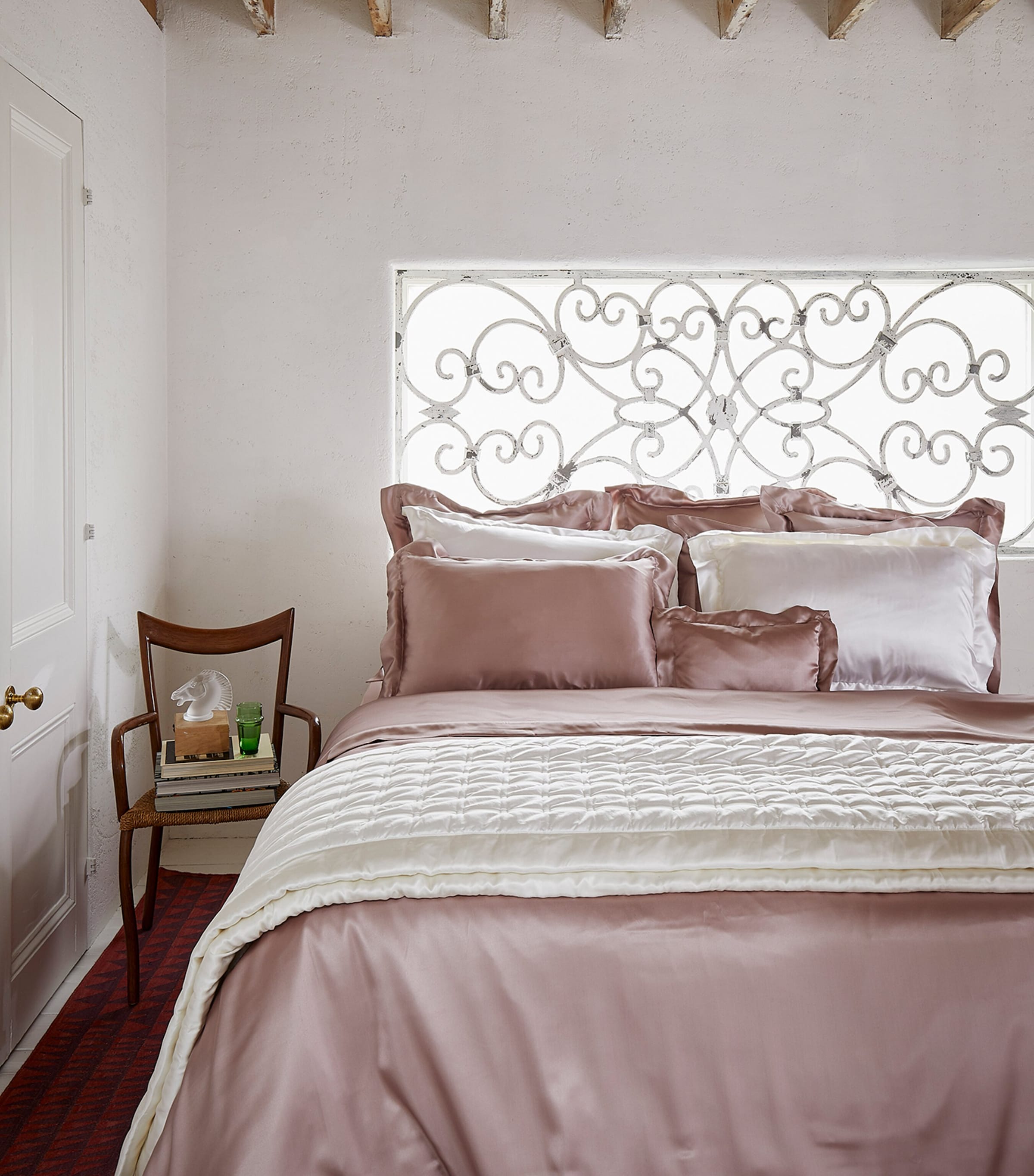 Gingerlily silk double flat sheet 230cm x 310cm, UK version