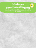 Slumberdown White Sleep Soundly Anti Allergy Mattress Topper 3cm (British brand)
