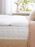 Slumberdown white breathable anti-slip mattress protector (British brand)