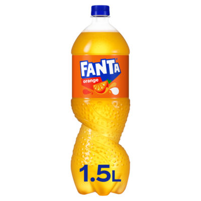 Fanta Orange Sparkling Soft Drink 1.5L Bottle