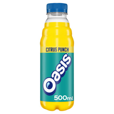 Oasis Citrus Punch squash 500ml , imported from the UK
