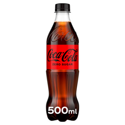 Coca-Cola Zero Sugar Cola Drink 500ml - British product