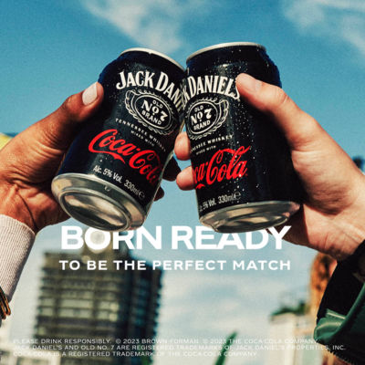 Jack Daniel's Whiskey Canned Cocktail 330ml, UK version
