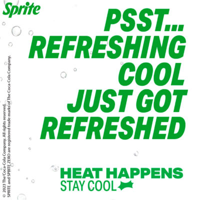 Sprite lemon-lime soft drink in an 18-can multipack, 330ml each (British brand)