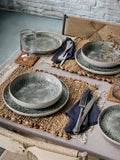 French Connection Westcott Reactive stoneware dinner set 12 piece - British product