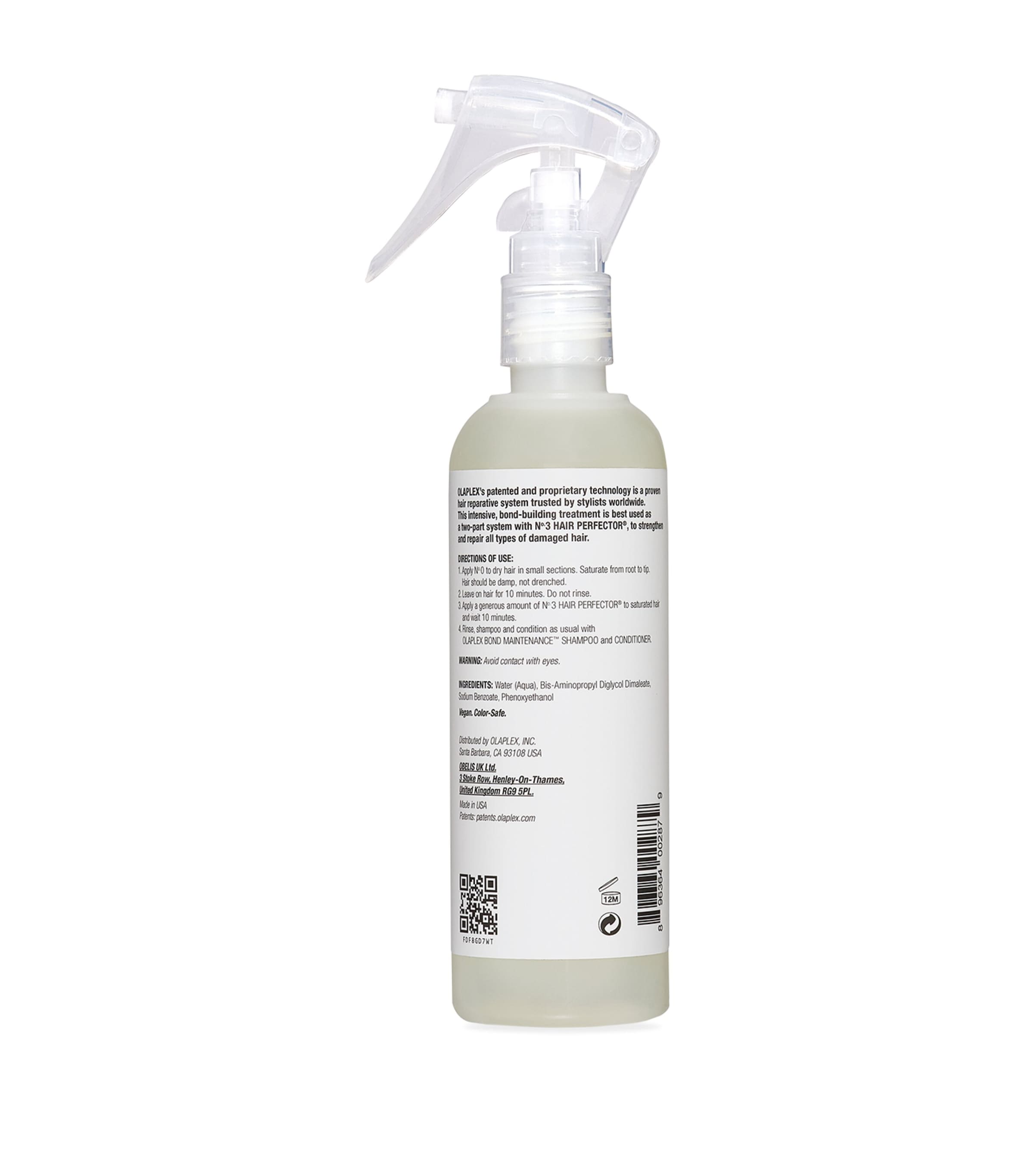Olaplex No.0 Intensive Bond Building Treatment 155ml, imported from the UK