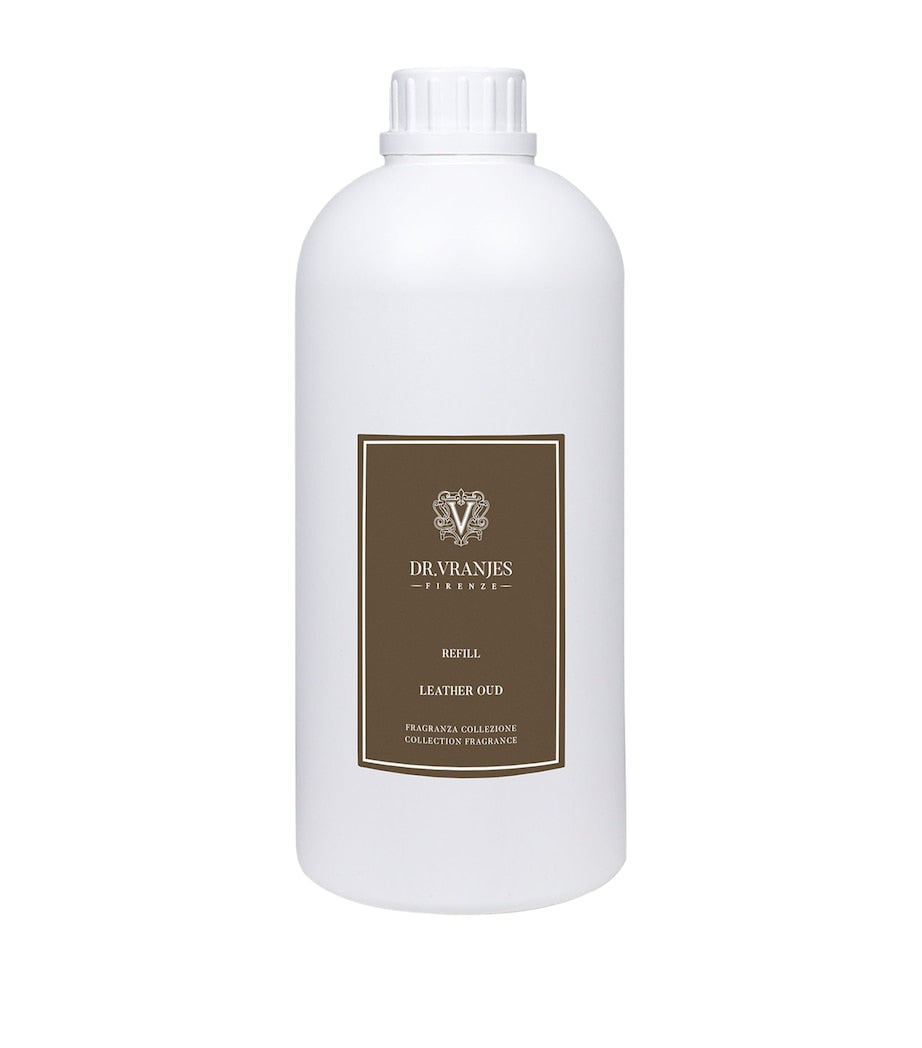 Dr. Vranjes Firenze Leather Oud reed diffuser refill 2.5L - British product