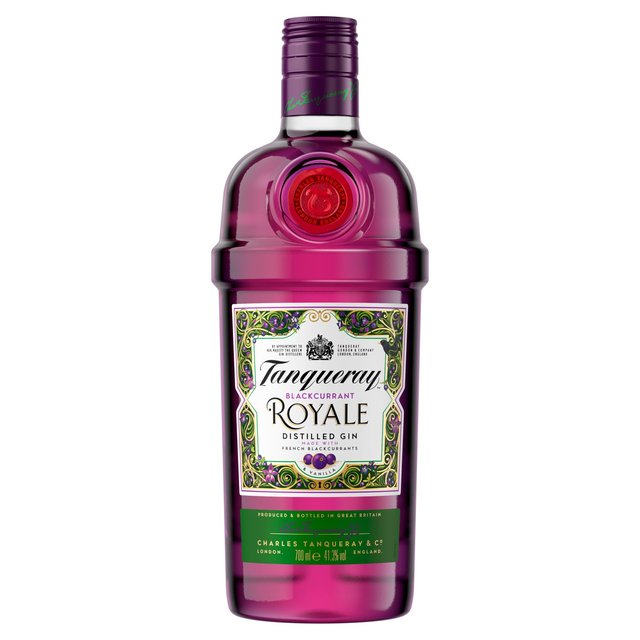 Tanqueray Blackcurrant Royale Distilled Gin   70cl GOODS M&S   