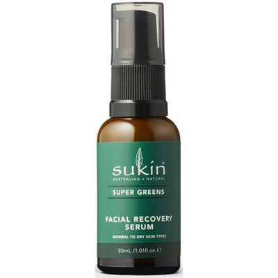 Sukin Super Greens Facial Recovery Serum Face Serum