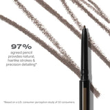 Morphe Micro Brow Pencil Mocha, imported from the UK
