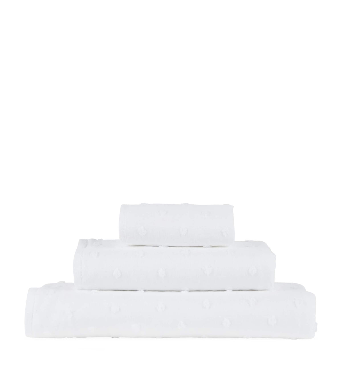 Uchino Zero Twist Gauze Dots Hand Towel 60cm x 100cm (British brand)