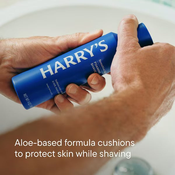 Harry's Foaming Shave Gel with Aloe Vera 200ml, UK version.