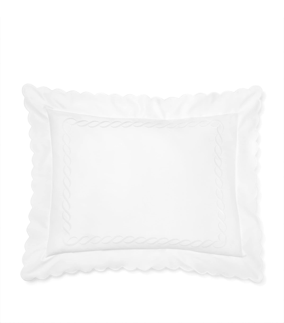 Pratesi Cotton Treccia King Pillowcase (50cmx 90cm)
