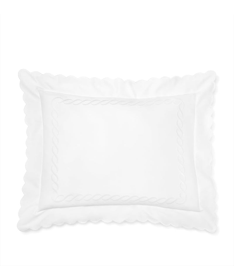 Pratesi Cotton Treccia King Pillowcase (50cmx 90cm)
