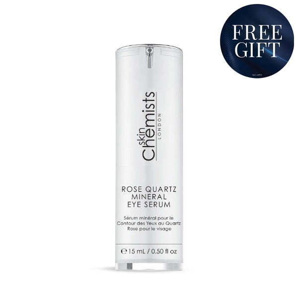 skinChemists Rose Quartz Mineral Eye Serum 15ml (British brand)