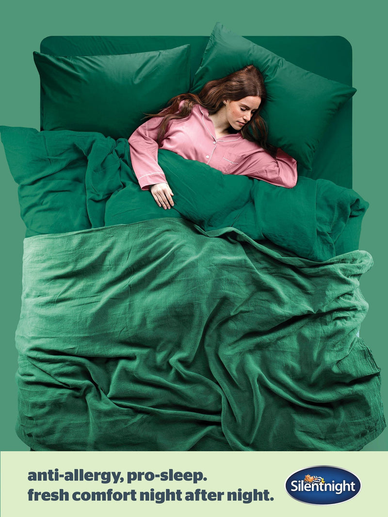 Silentnight anti-allergy pillows medium 2 pack (British brand)