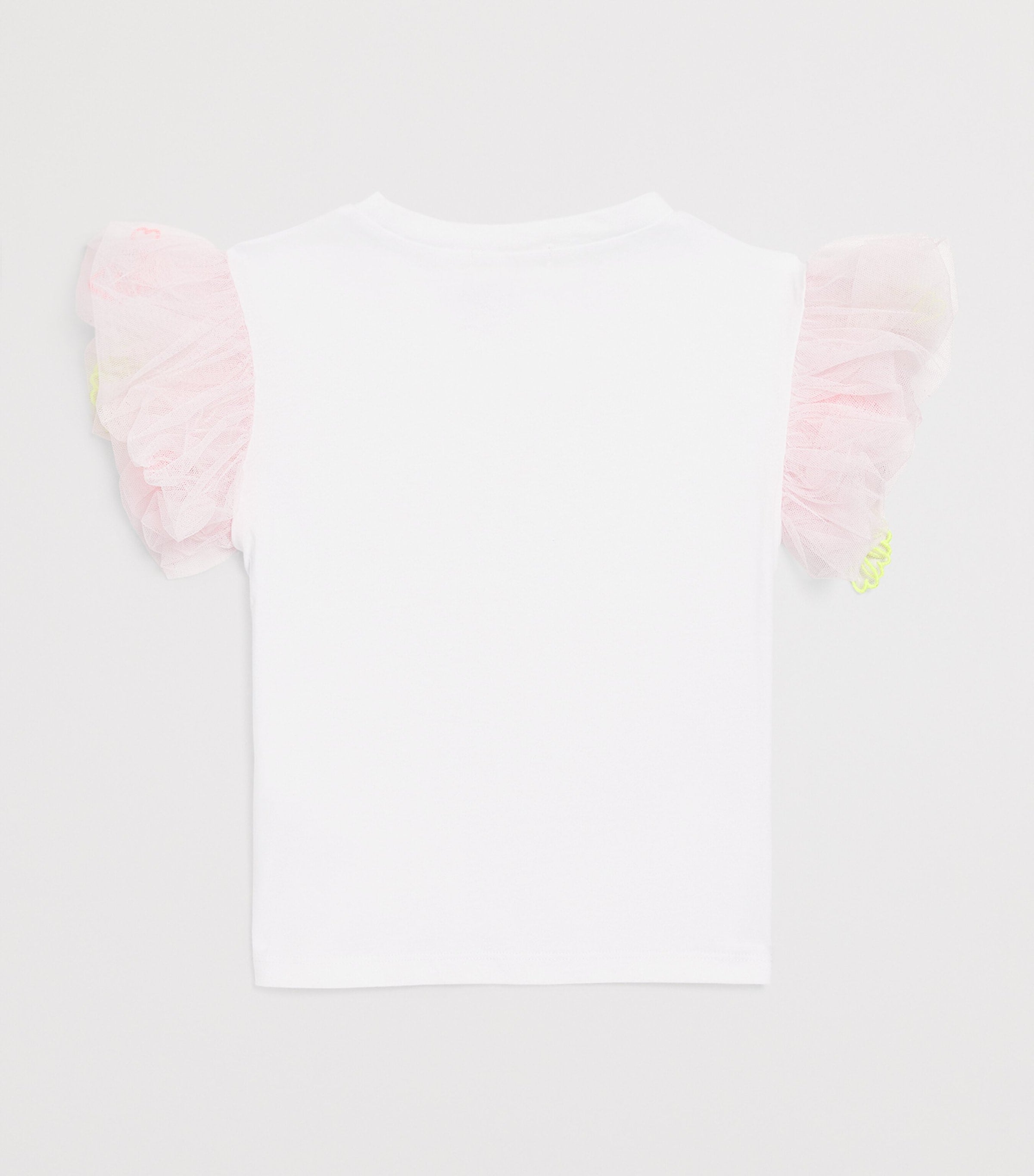 Billieblush Cotton Tulle-Sleeve T-Shirt (3-12 Years)