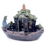 Myga Backflow Incense Burner Fishing Pond, imported from the UK