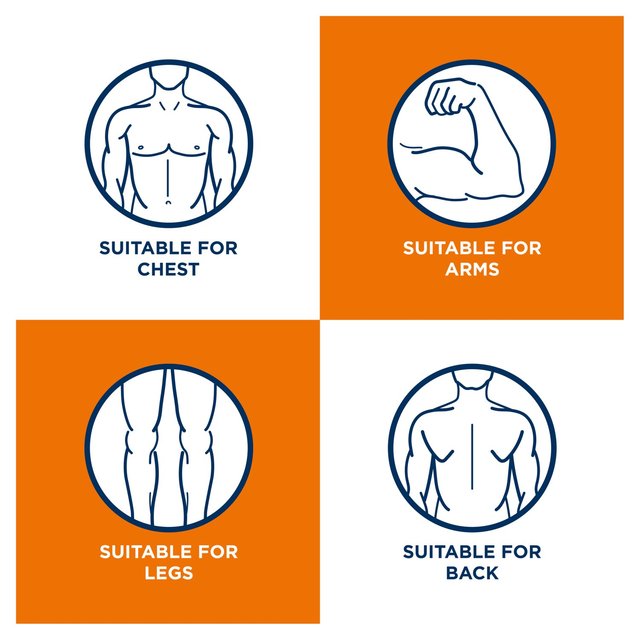 Veet Men Hair Removal Cream Chest & Body Normal Skin   200ml GOODS M&S   