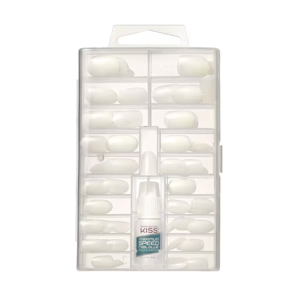 DNR Kiss Oval Nail Cover Kit 100pcs - British product