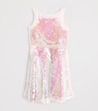 Billieblush sequin sleeveless dress for children 4-12 years - British product