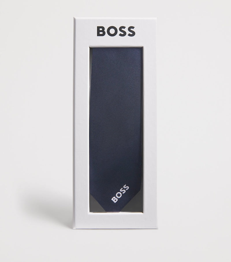 BOSS Kidswear Logo Clip-On Tie