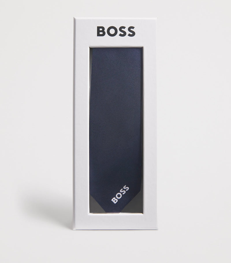 BOSS Kidswear Logo Clip-On Tie