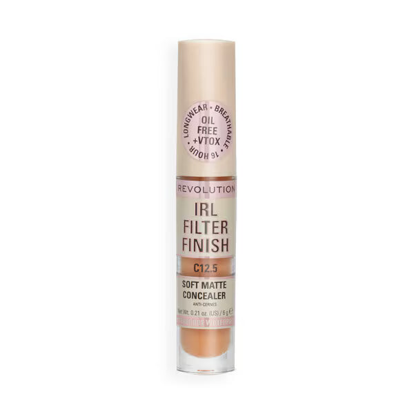 Revolution IRL Filter Finish Concealer C12.5 shade, imported from the UK