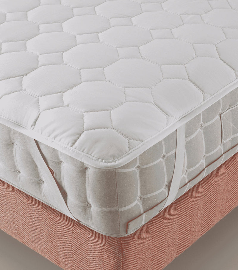 SAVOIR pure cotton king mattress protector 150cm x 200cm (British brand)