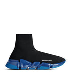 Knitted Sneakers with Ergonomic Sole and Lace-Up Fastening
