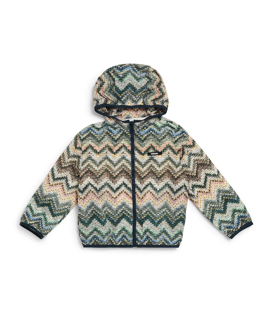 Missoni Kids zigzag print jacket 4-14 years, imported from the UK