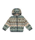 Missoni Kids zigzag print jacket 4-14 years, imported from the UK