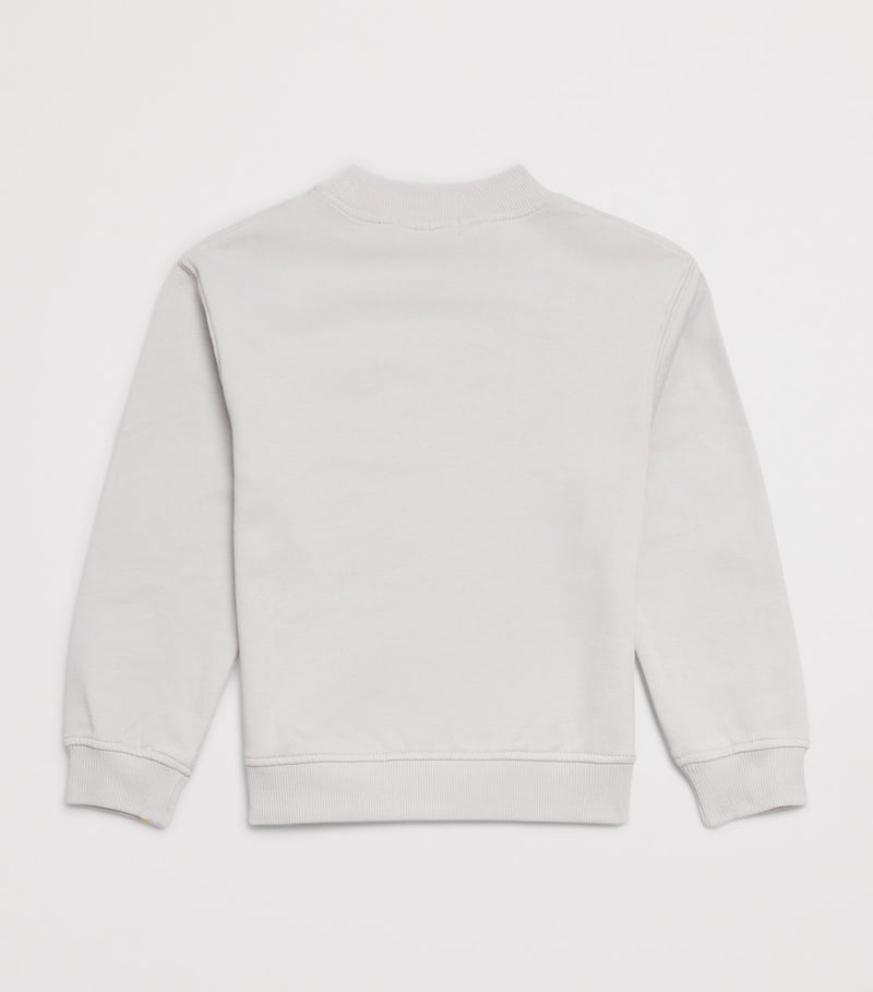 Billieblush cotton sweatshirt with OKAY motif for children 4-10 years - British product