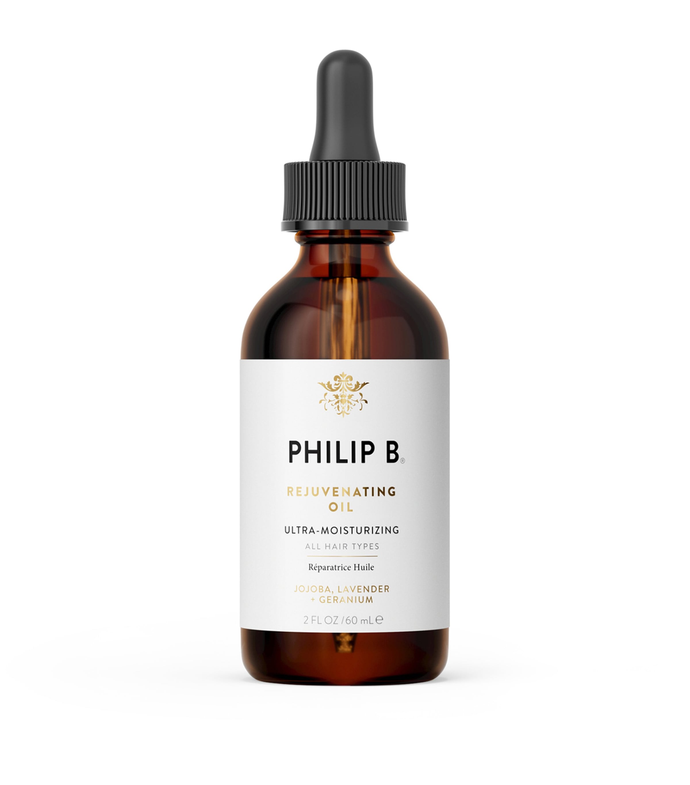 Philip B Rejuvenating Hair Oil 60ml, imported from the UK