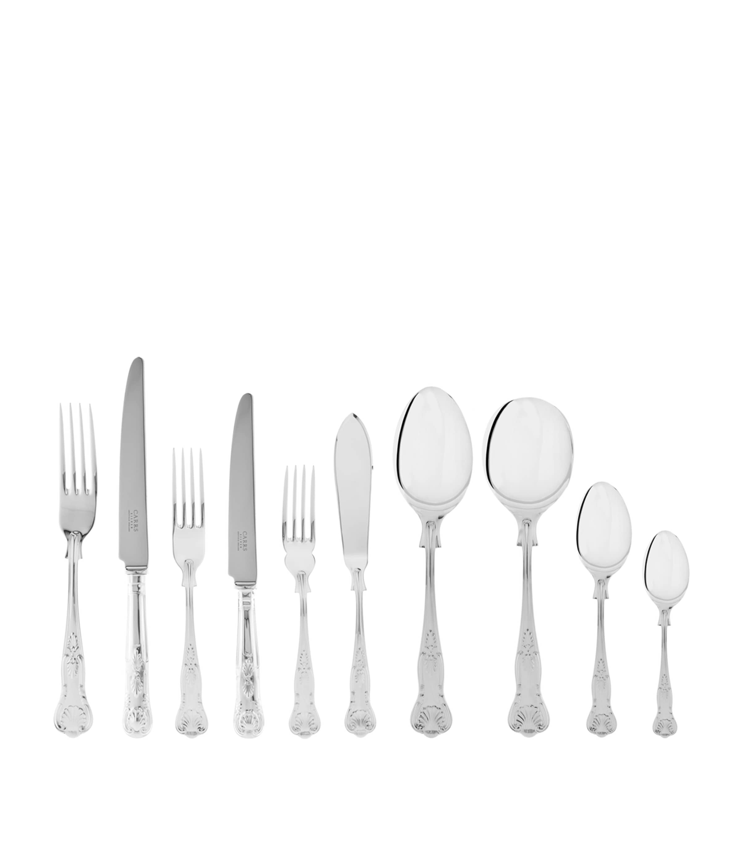Carrs silver plated 44-piece cutlery set - British product