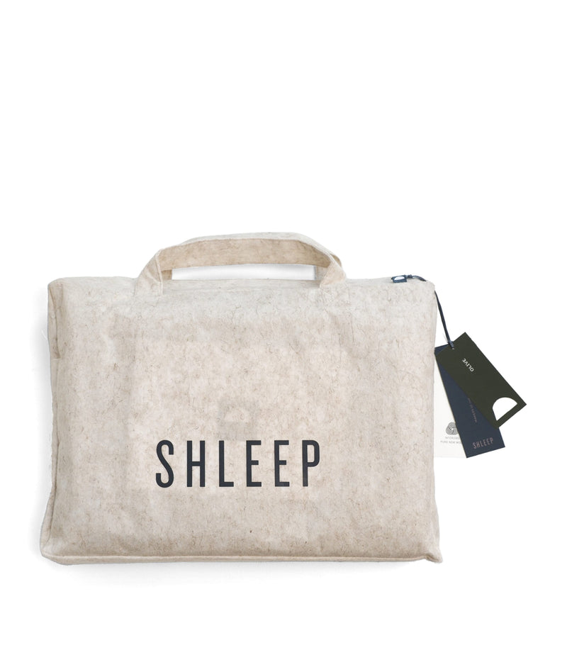 SHLEEP Merino Jersey Super King Duvet Cover 260cm x 220cm (British brand)