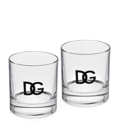 Dolce&Gabbana Casa DG Millennials Logo Shot Glasses Set of 2