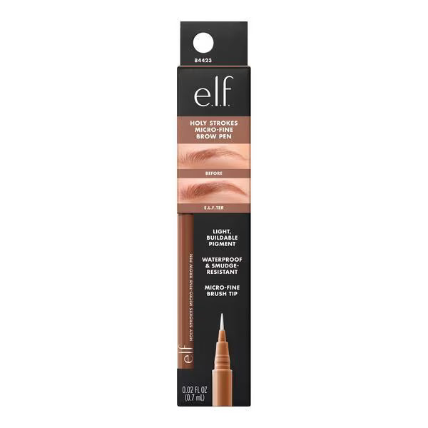 Elf Holy Strokes Auburn Microfibre Brow Pen - British product