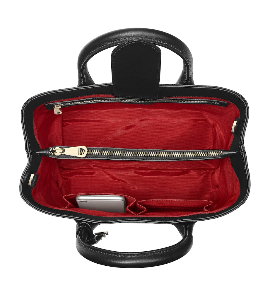 Aspinal Of London Midi Leather London Tote Bag